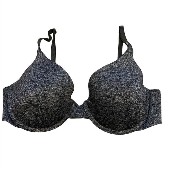 Victoria’s secret Uplift Semi Demi Bra Womens Size 32C, Heather Gray - Picture 2 of 8